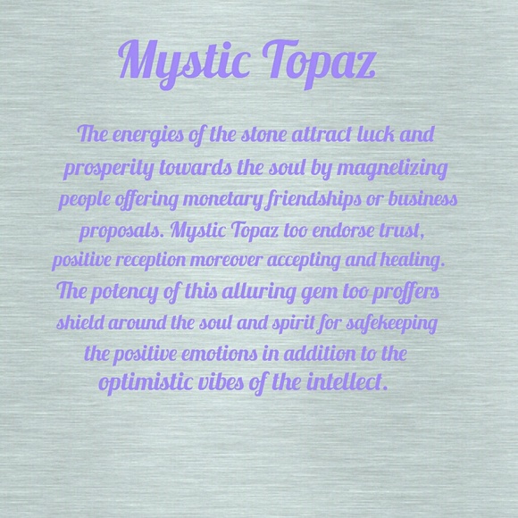 Mystic Topaz and Amethyst Ring 925 Sterling Silver - Picture 7 of 8